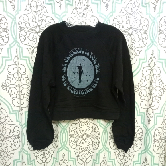 Yoga with Adriene Crop Sweatshirt - Picture 1 of 3